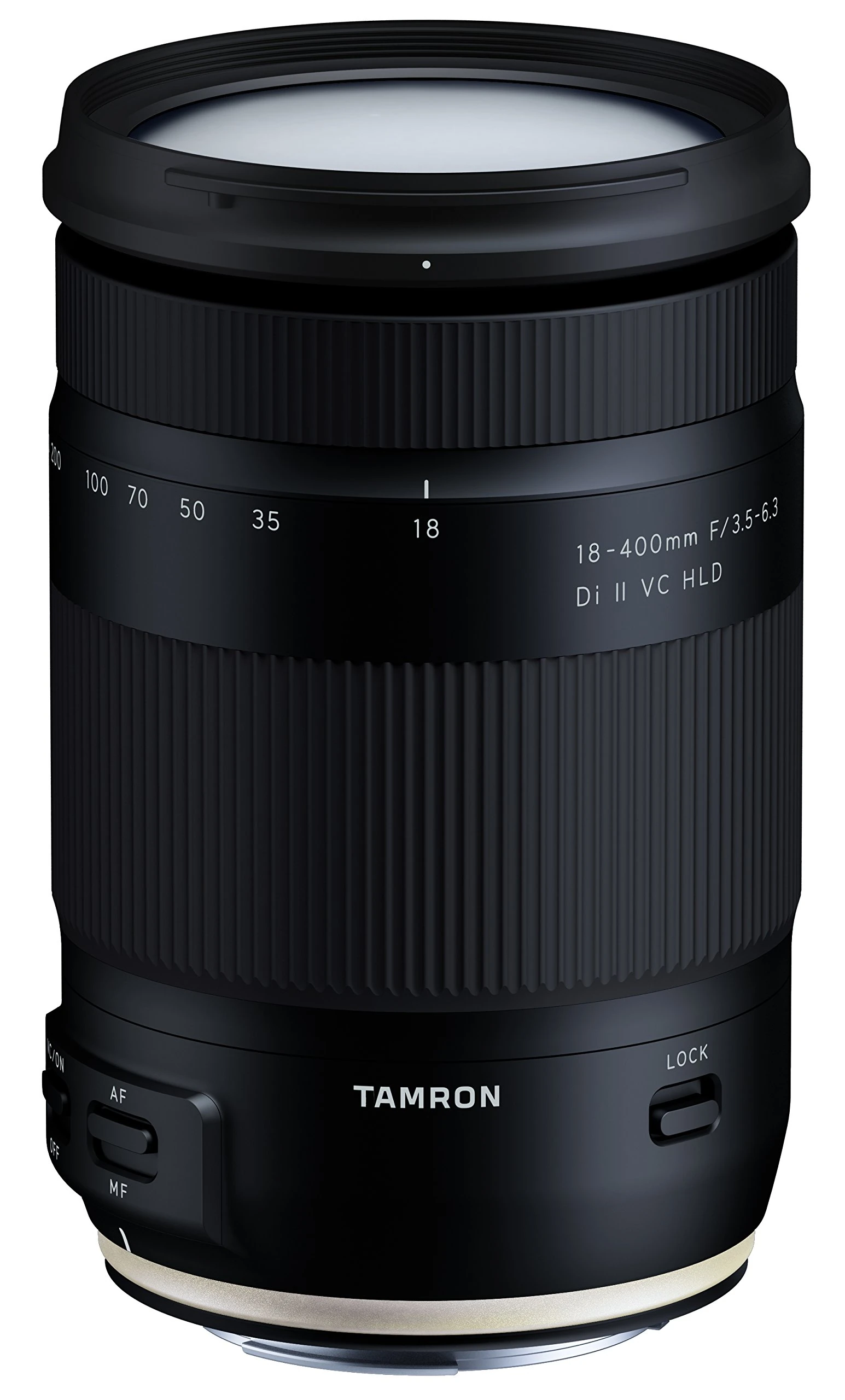 Tamron 18 - 400 mm f3.5-6.3 Di II VC HLD Lens for Canon - Black, B028E