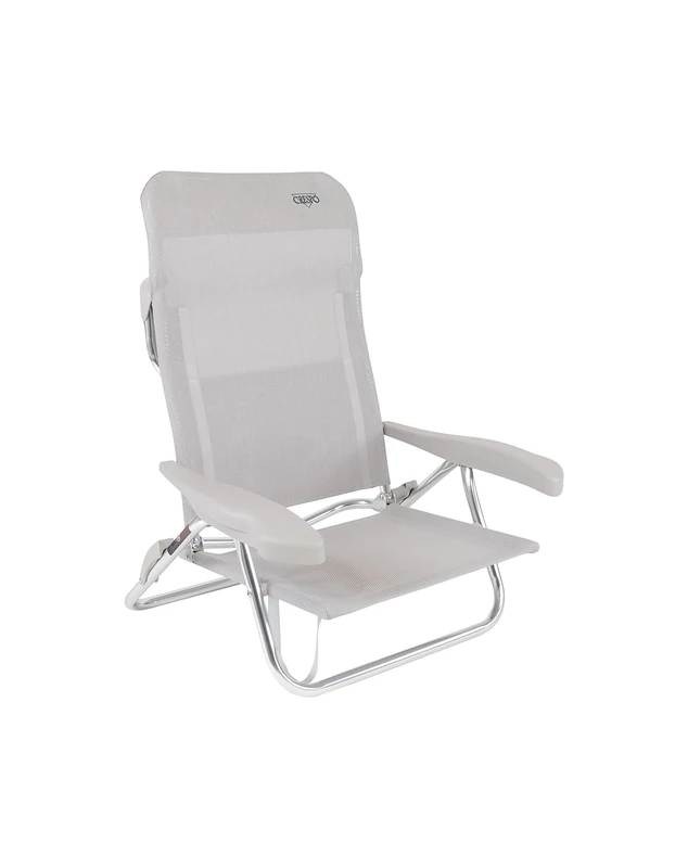 Crespo Beach Chair - AL/221-M - Beige (34) - Beach-Specific Design - Foldable - Aluminium - Beige