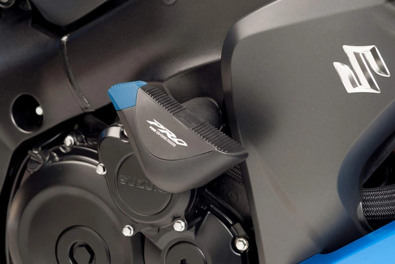 Puig 7705N Frame Sliders Pro Model for GSX-S1000F 15'-17'