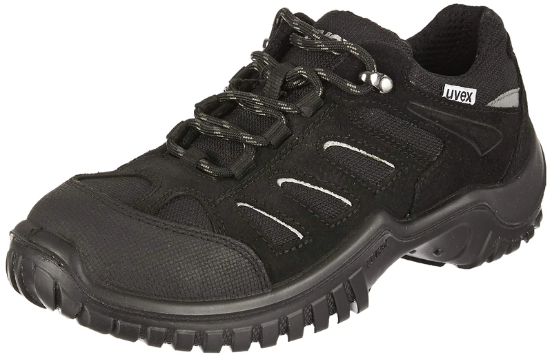 UVEX 6968.2-6 Motion Classic Safety Shoe, EU 39, Size 6, Black