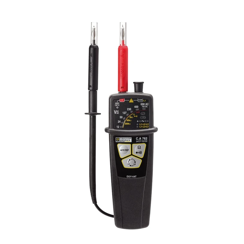 Chauvin Arnoux C.A 762 Voltage Tester with IP2X Probes