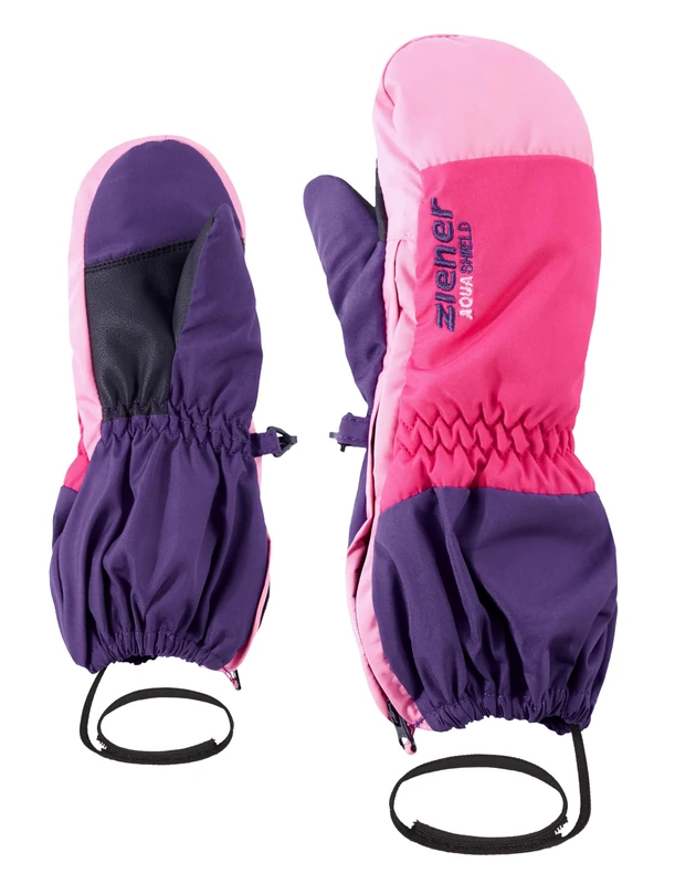 Ziener Levi Unisex Children's Ski Gloves, Dark Purple, 98 cm