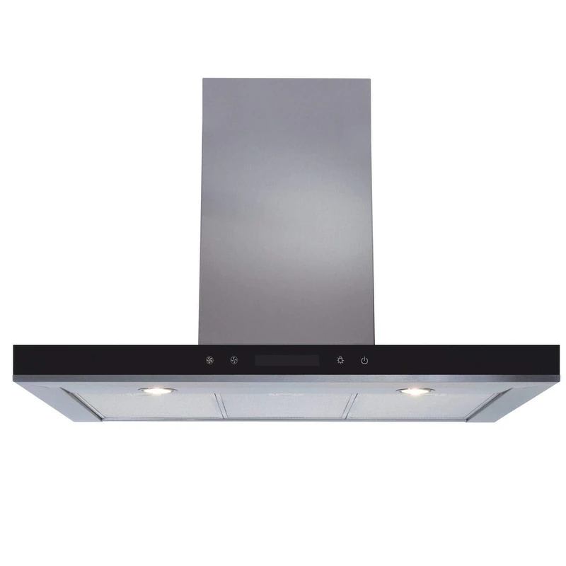 SIA 90cm Stainless Steel Linear Touch Kitchen Hood - 550 m3/hr