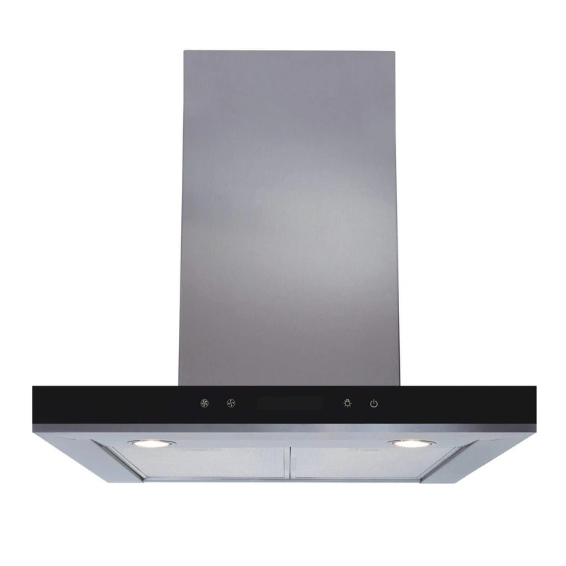 SIA LIN61SS 60cm Stainless Steel Linear LED Touch Control Cooker Hood Extractor
