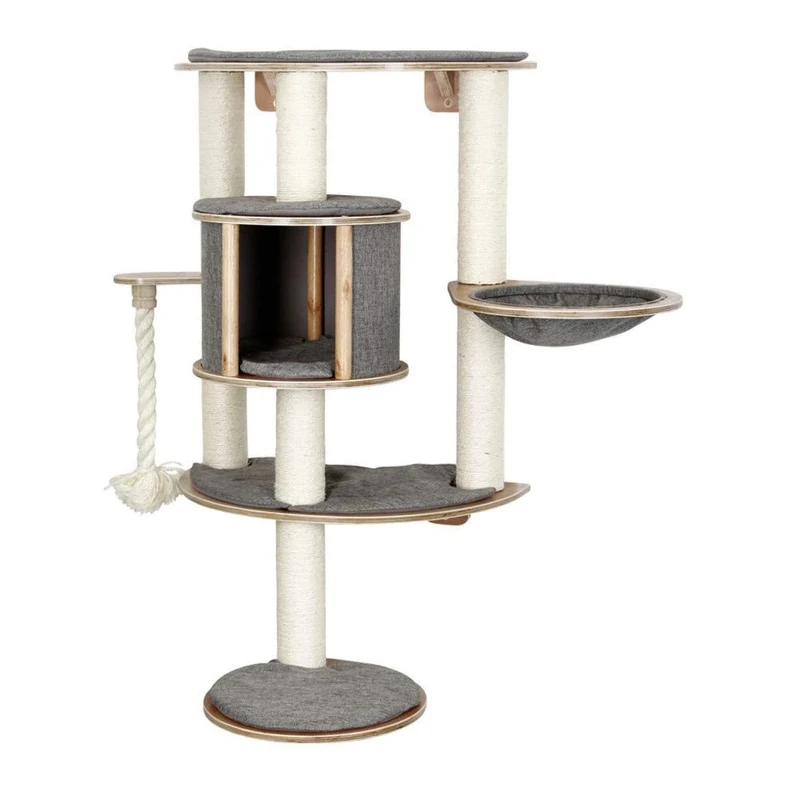 Kerbl Dolomit Tofana Pro Wall-Mounted Cat Tree, 112 x 103 cm, Grey
