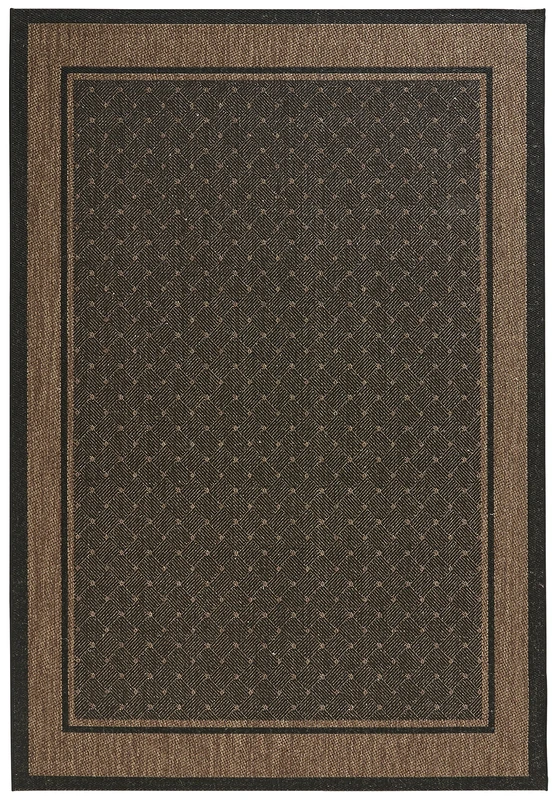 HANSE Home Classy Flat Weave Rug 120 x 170 cm Dark Brown