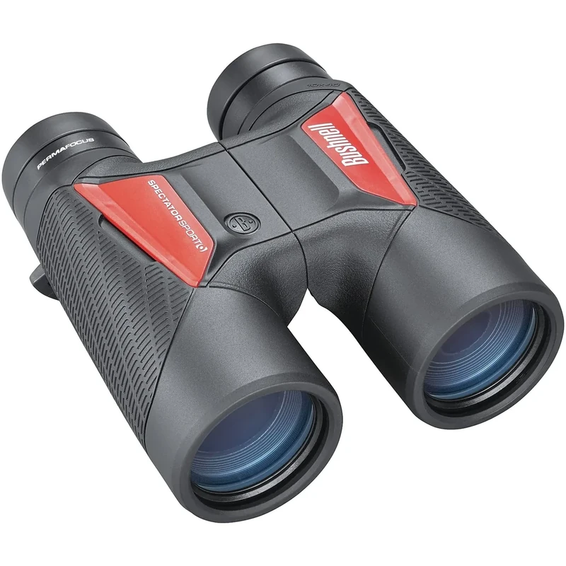 Bushnell - Spectator Sport - 10x40 - Black - Roof Prism - PermaFocus - Colored Tiles - Bird Watching - Sightseeing - Travelling - Wildlife - Outdoor - Binocular - BS11040