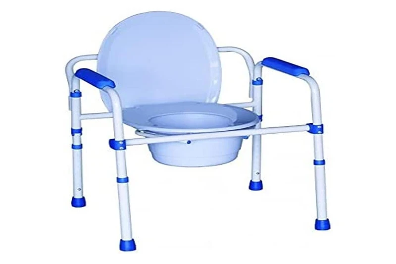 3 in 1 Aluminium Folding Toilet Chair - Image 1