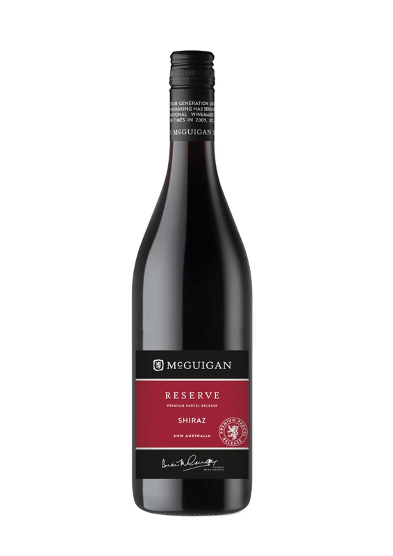 McGuigan Reserve Shiraz, 75 cl (Case of 6) - Packaging may vary
