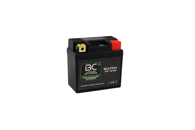BC Lithium Batteries BCLFP01 LiFePO4 Motorcyle Lithium Battery