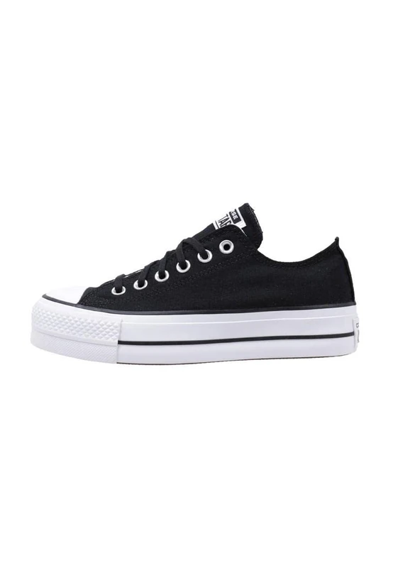 Converse Women's Chuck Taylor All Star Lift Low-Top Sneakers, Black (Black/Garnet/White 001), 8.5 UK (42 EU)