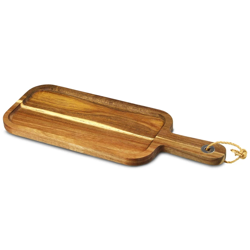 Bar@Drinkstuff Acacia Wood Serving Board 31 x 15cm, Pack of 6