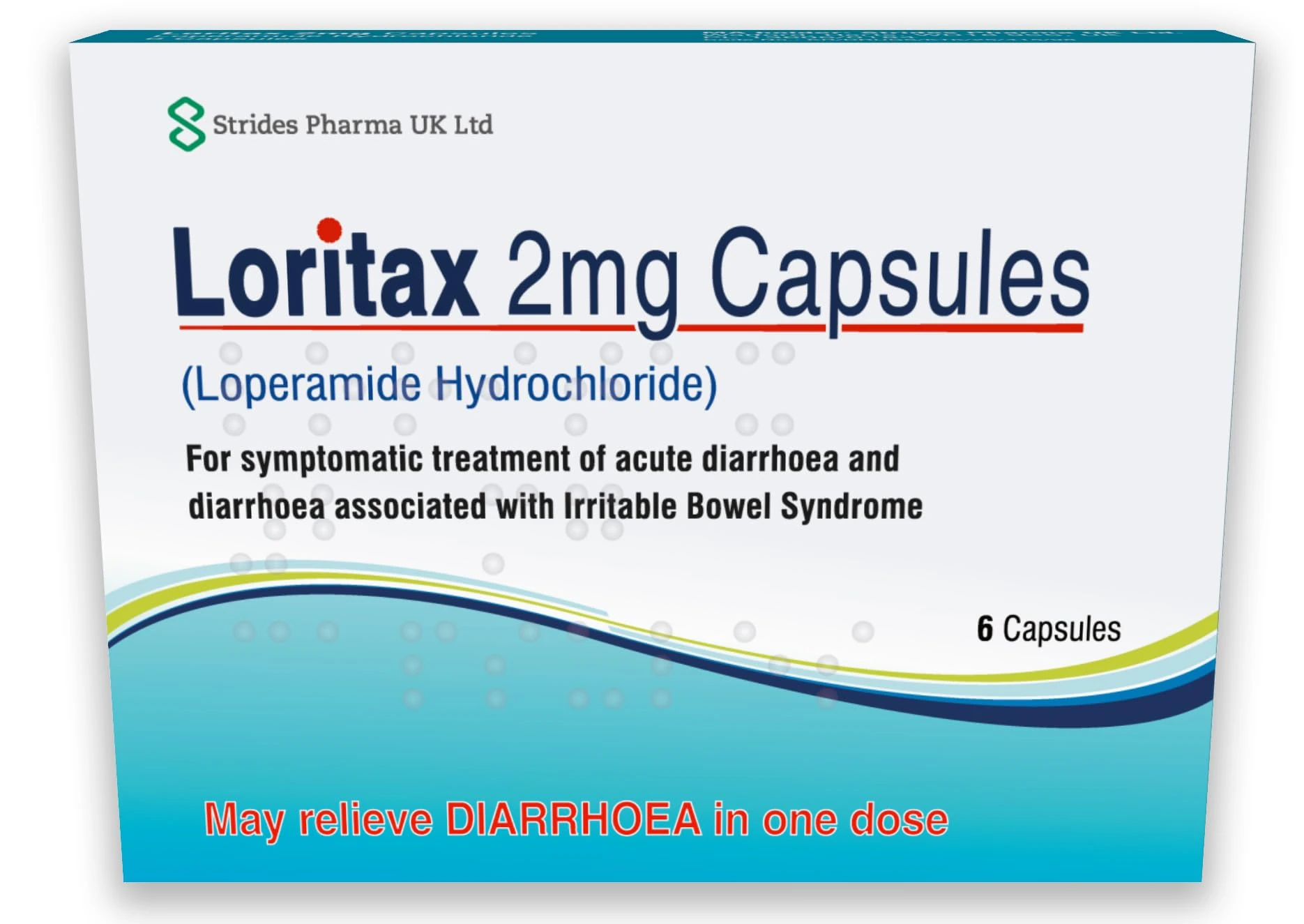 6 (36) Diarrhoea Relief 2mg Capsules Loperamide Hydrochloride