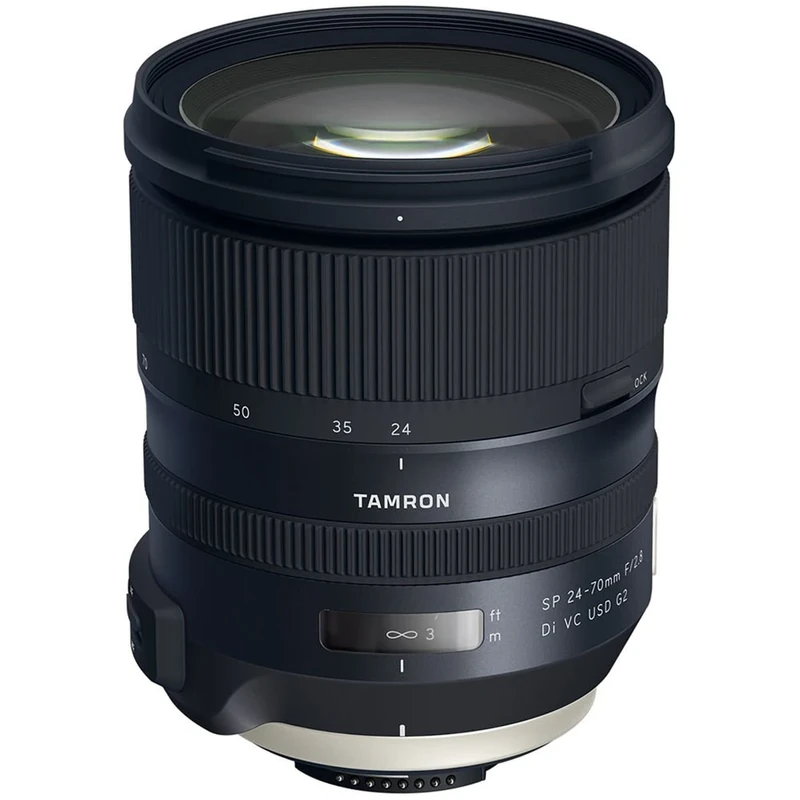 Tamron 24 - 70 mm G2 VC USD Lens for Nikon - Black A032N