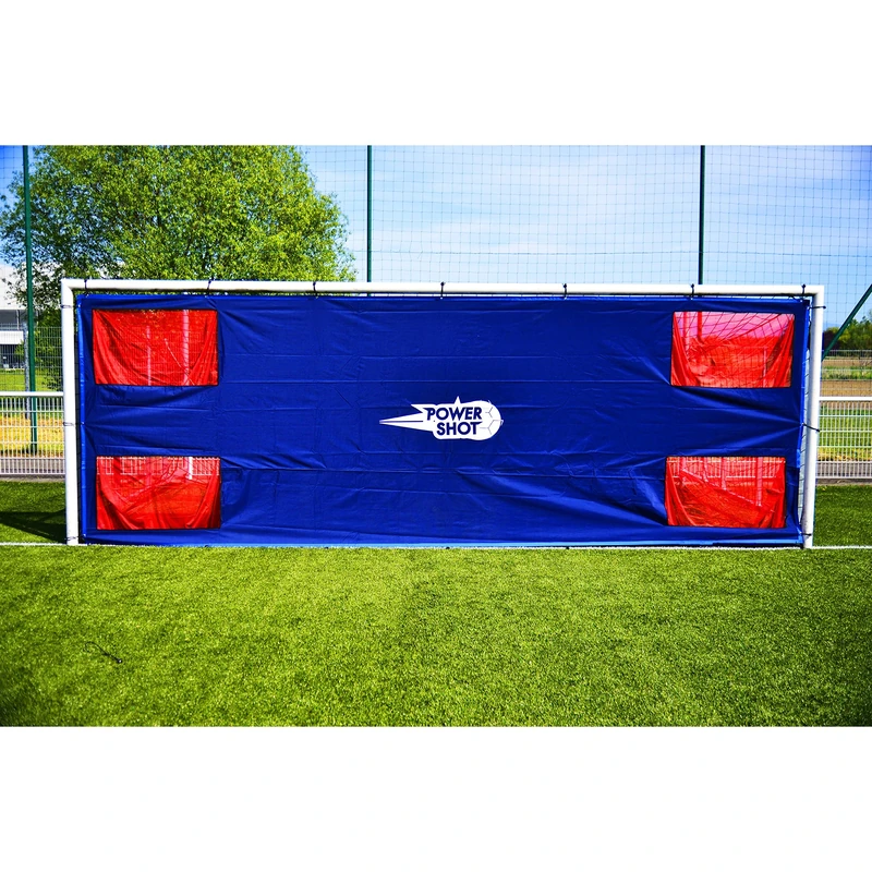 POWERSHOT® Football Goal Shooting Wall 6 x 2.1 m – Football Goal Cover for 8