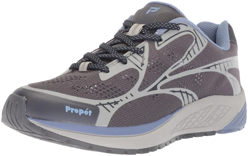Propét Women's Propet One Lt Sneaker, Lavender/Grey, 5 UK