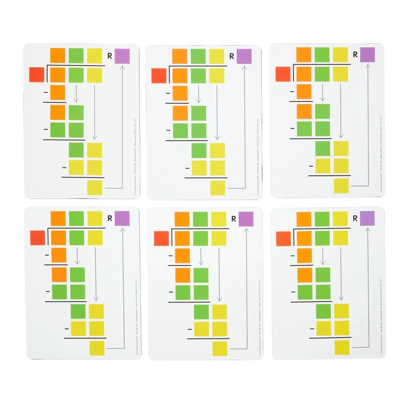 Really Good Stuff Beginning Long Division Dry Erase Boards - Image 1