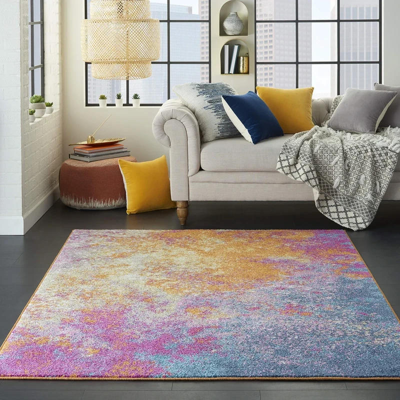 Rugs Direct Rug, POLYPROPYLENE, Multicoloured, 114cm x 175cm