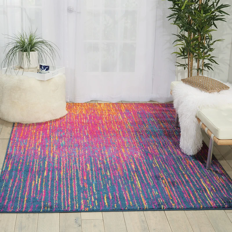 Rugs Direct Rug, POLYPROPYLENE, Multicoloured, 114cm x 175cm