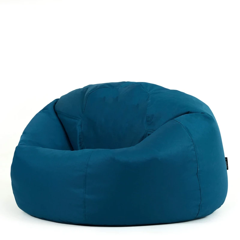 Bean Bag Bazaar Kingston Gaming Beanbag, Teal, Water Resistant Fabric, Large Bean Bag for Indoor and Outdoor Use with Filling Included, Floor Chair, Gaming, Bedroom, Living Room, Garden