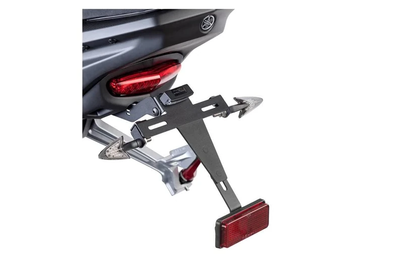 Puig 7796N License support Puig 7796N Black for Yamaha MT-125 15'-18', Black