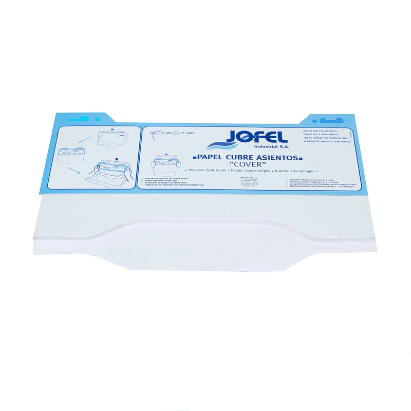 Jofel am20040 Box Covers Toilet Paper 125 Sheets