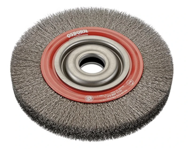 Osborn 9902576363 - Cepillo circular acero de alambre ondulado con agujero multieje y filamento de Ø 0.50 mm (250x28x47)