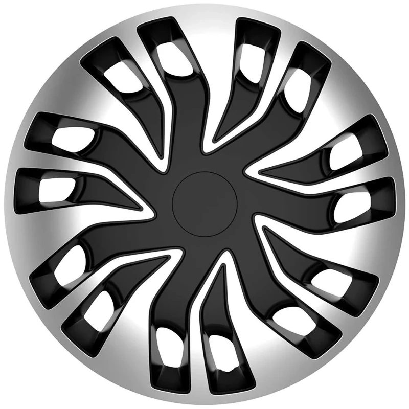 AutoStyle Set wheel covers Fast-VAN 16-inch silver/black (spherical)