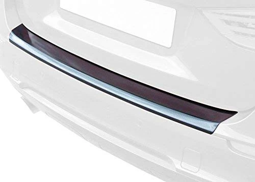 RGM ABS Rear bumper protector compatible with Hyundai i30/i30N HB 5 doors 2017-2020 'Brushed Alu' Look
