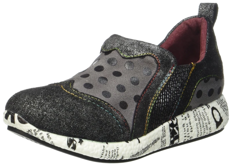 Laura Vita Women's Burton 02 Sneaker, Grey Grey, 3.5 UK - Image 1