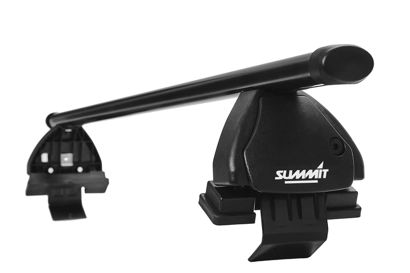 Summit SUP-050 Premium Multi Fit Roof Bars, Black Steel, Set of 2
