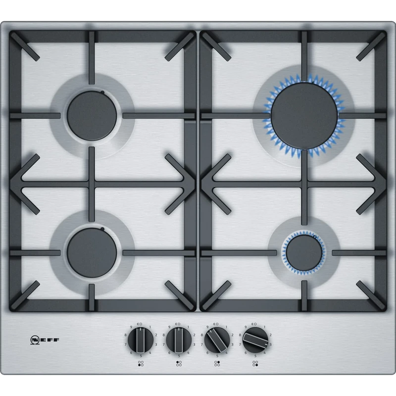 Neff T26DS49N0 N 70, Built-in Gas hob 60 cm Stainless steel