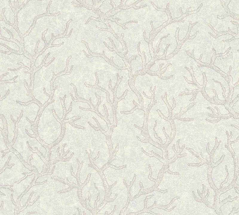 Luxury Wallpaper Versace 3 Non-Woven Wallpaper 10.05 m x 0.70 m Violet Grey Metallic Made in Germany 344974 34497-4