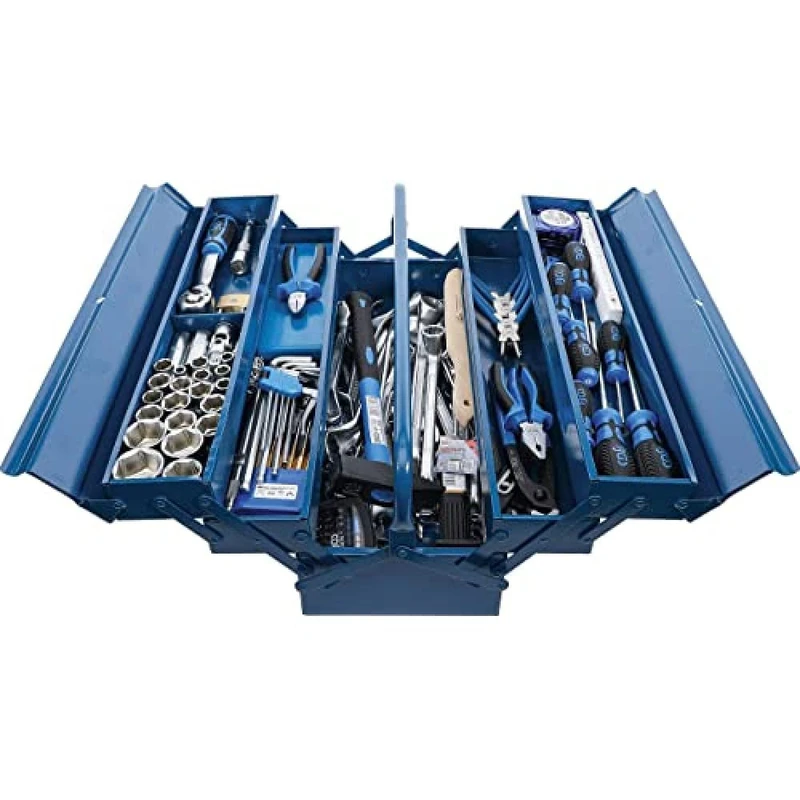 BGS 3306 | Metal workshop Tool Case incl. Tool Assortment | 137 pcs.