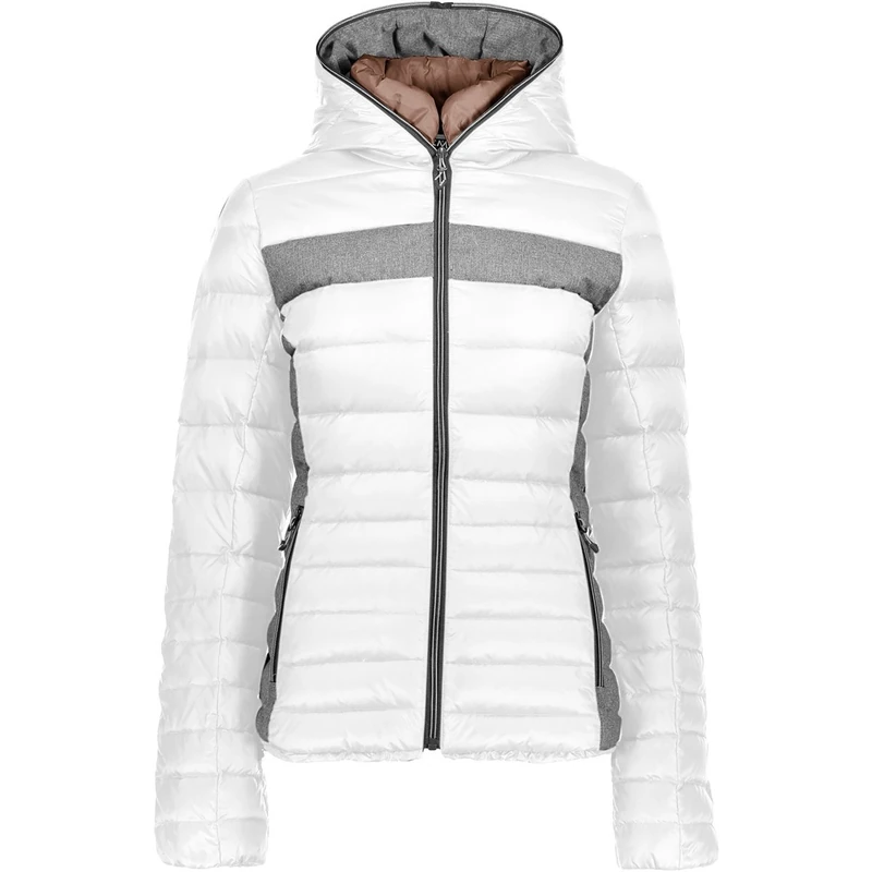 CMP Women's down jacket, womens, Jacket, 3K36176, B.Co Gesso, 34 (EU)