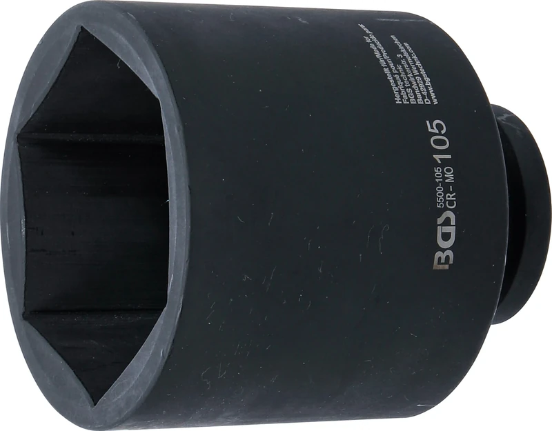 BGS 5500-105 | Impact Socket Hexagon, deep | 25 mm (1") Drive | 105 mm