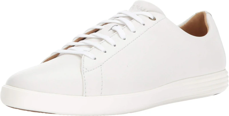 Cole Haan Men's Grand Crosscourt Sneaker Trainers, White White Leather White Leather, 8 UK