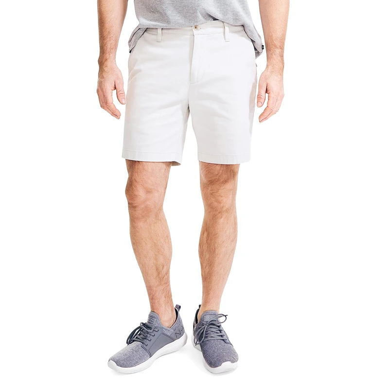 Nautica Men's 6" Deck Casual Shorts, Stone, 44W