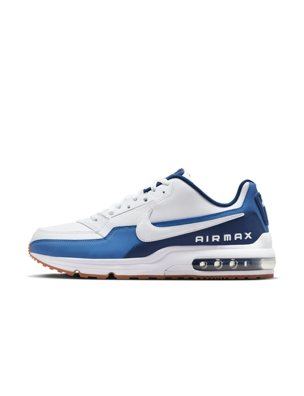 NIKE Men's Air Max LTD 3 Sneaker, White Coastal Blue Star, 8 UK