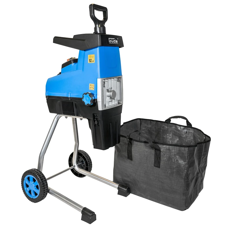 Güde 94374 GH 2801 Quiet Powerful Garden Shredder 30 Litre Waste Bag 2800 W 44 mm Maximum Branch Thickness