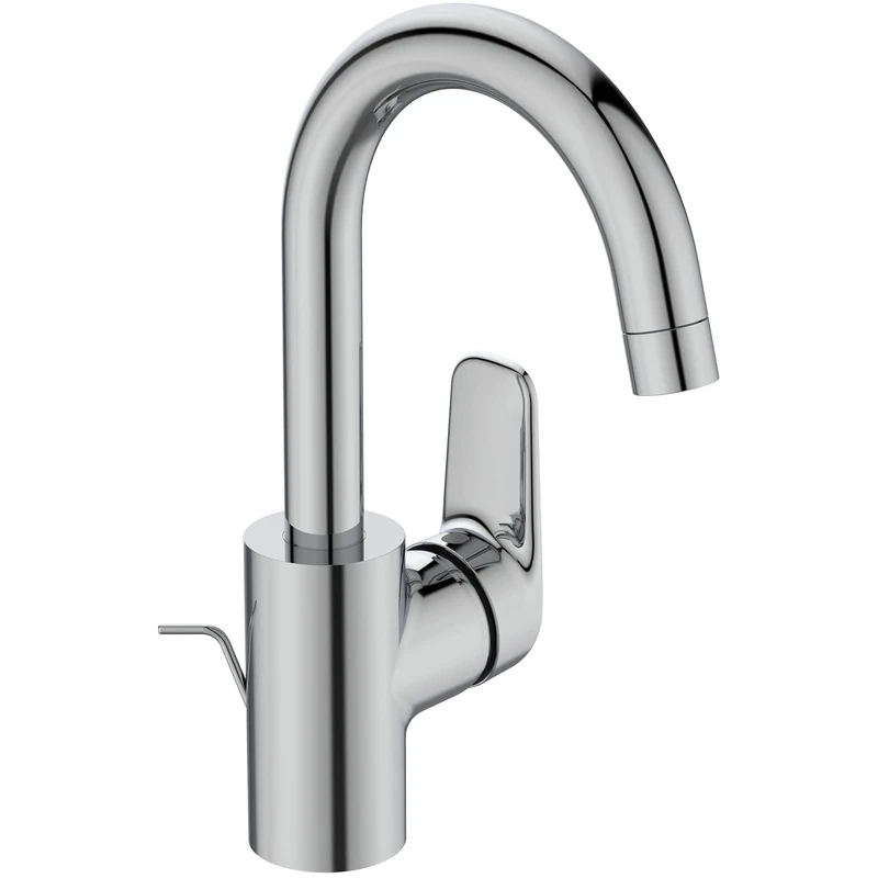 Ideal Standard B1716AA Ceraflex Basin Mixer Tap High Spout with Pull Button Drain Fitting