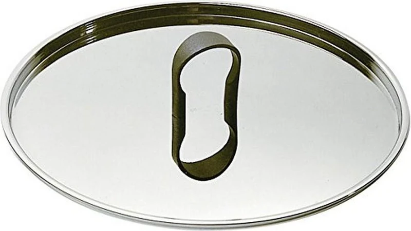 Alessi 90200/28 L La Cintura di Orione Lid in 18/10 stainless steel, mirror polished. Ø 28 cm