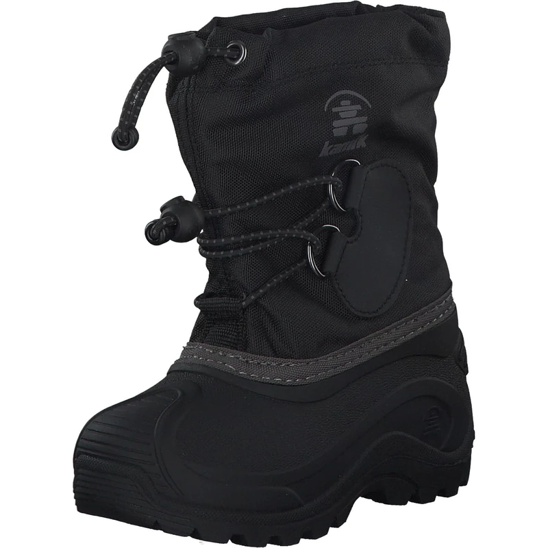 Kamik Unisex Kids' Southpole4 Snow Boots,Black (Black-noir Blk), 8.5 UK(26 EU)
