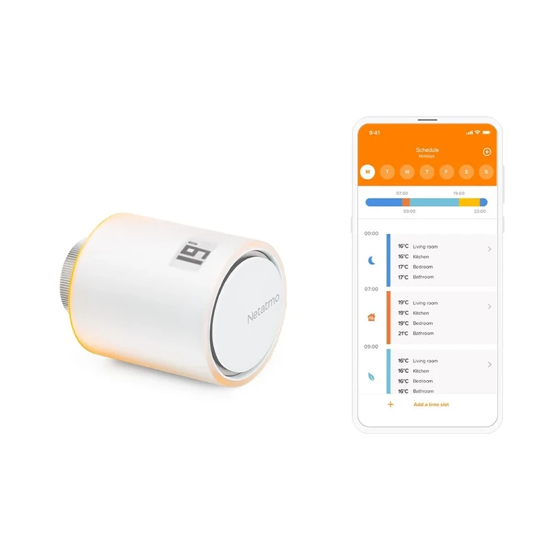 Netatmo nav-fr Ventil angeschlossen zusätzliche für Heizkörper