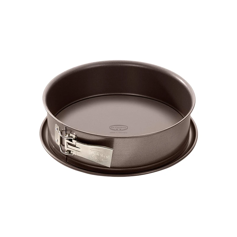 Dr. Oetker springform cake pan, Steel, brown, Ø 30 cm