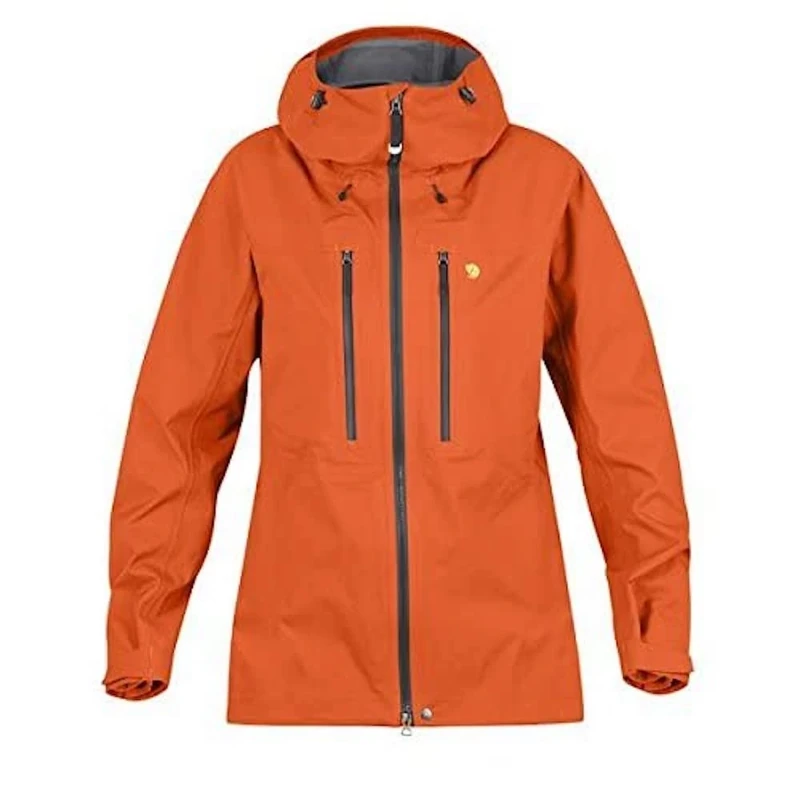 Fjällräven F89863-208 Bergtagen Eco-Shell Jacket, Women, Hokkaido Orange, S