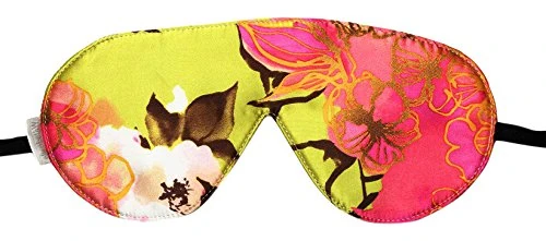 ElizabethW Sleep Mask Black Gold Damask – Pack of 5