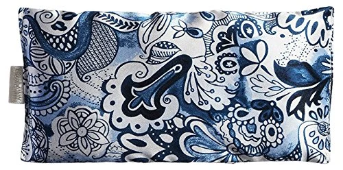 ElizabethW Eye Pillow Black Gold Damask – Pack of 6 - Image 1