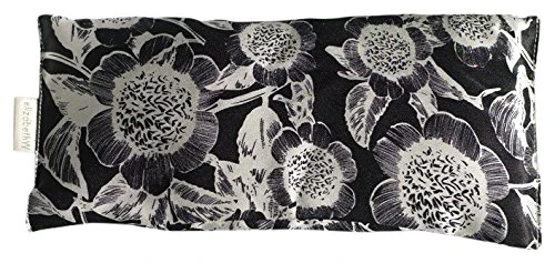 ElizabethW Eye Pillow Black Gold Damask – Pack of 6