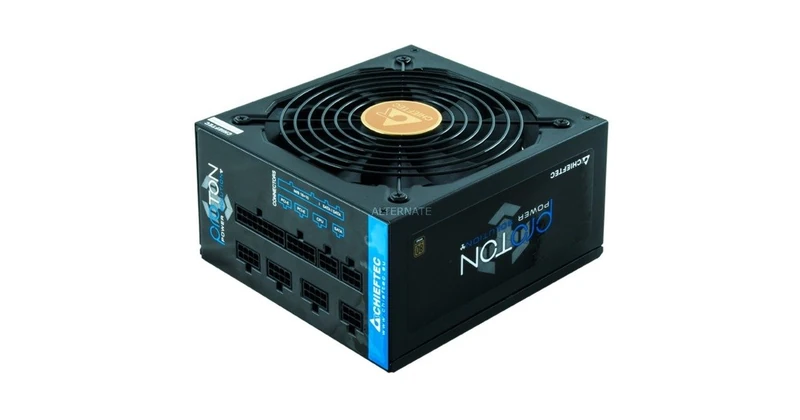 Chieftec BDF-850C 850 W 12 V ATX PSII 80 Plus Bronze Active PFC Power Supply Unit - Black